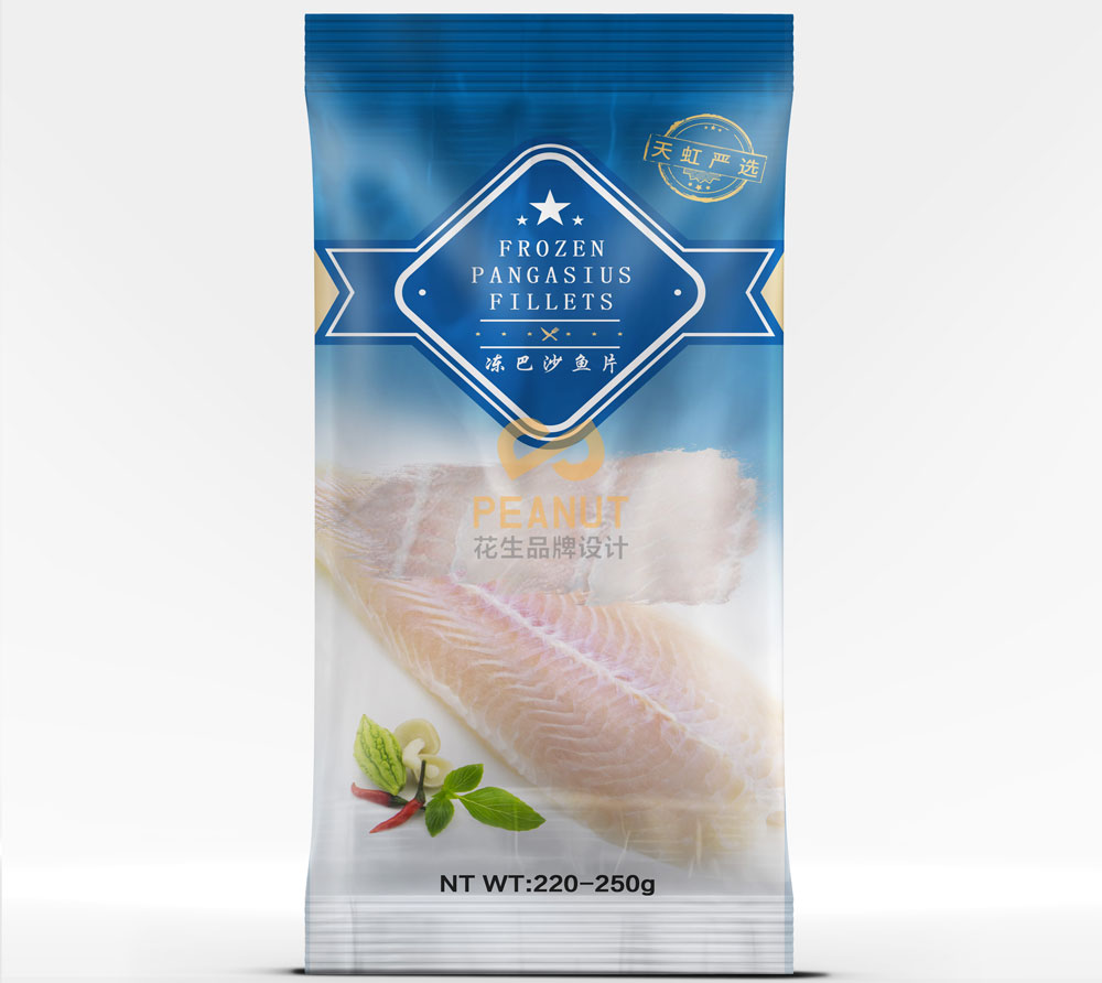 巴沙魚食品包裝設計|廣州食品包裝設計公司-廣州花生品牌設計